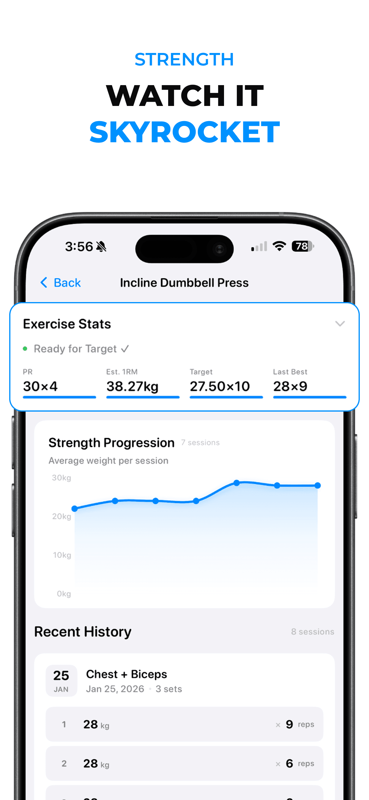 PROGRESS · Repify feature preview